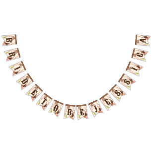 Stiefel und Bläschen als Banner im DIY-Stil