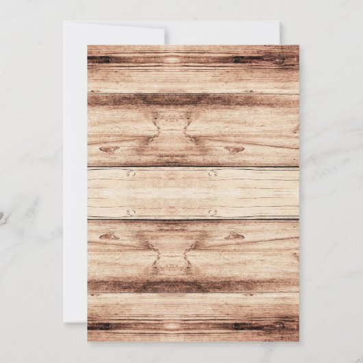 Stiefel und bling Themaeinladung Einladung (Rückseite)