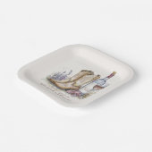 Stiefel und blubbly Brautparty Pappteller (Gewinkelt)