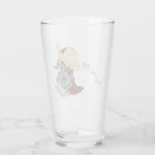Stiefel und Blume, Schönheitseditierbar Glas (Rückseite)