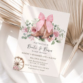 Stiefel und Bows Pink Cowgirl Brautparty Einladung