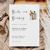 Stiefel und Brautdusche Einladung