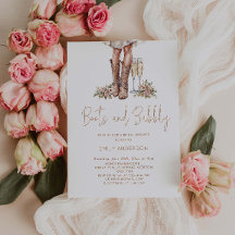 Stiefel und Brautparty mit Bubbly Country