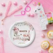 Stiefel und Brautparty Pappteller (Party)