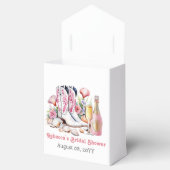 Stiefel und Bubbly Cowgirl Bridal Shower Geschenkschachtel (Geöffnet)