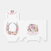 Stiefel und Bubbly Cowgirl Bridal Shower Geschenkschachtel (Ungefaltet)