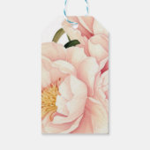 Stiefel und Bubbly-Spendenmarken Geschenkanhänger (Rückseite)