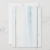 Stiefel und Bubbly Western Brautparty Einladung (Rückseite)