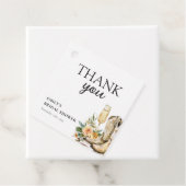 Stiefel und Bubbly Western Brautparty Geschenkanhänger (Beispiel)