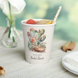 Stiefel und Bubbly Western Brautparty Pappbecher