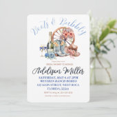 Stiefel und Bubbly Western Cowgirl Brautparty Einladung (Stehend Vorderseite)