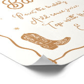 Stiefel und Bubby Brautparty Mimosa Bar Poster (Ecke)