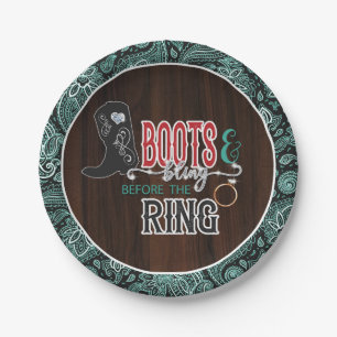 Stiefel und Glanz vor dem Ring Teller - Turq