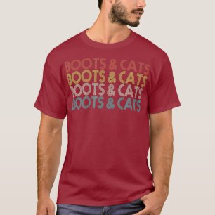 Stiefel und Katzen - Funny House Techno T-Shirt