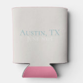 Stiefel und Vows - Western Junggeselinnen-Abschied Dosenkühler (Rückseite)