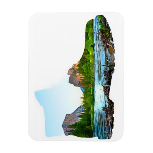 Stiefelansicht Magnet (Vertikal)