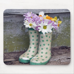 Stiefelbouquet Mousepad