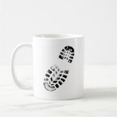 Stiefeldruck Kaffeetasse (Links)