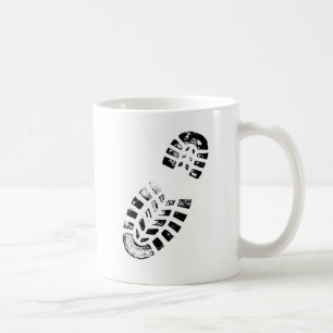 Stiefeldruck Kaffeetasse