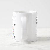 Stiefelkurse Jumbo-Tasse (Rückseite)