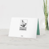 Stiefelmehlherz Feiertagskarte (Rückseite)