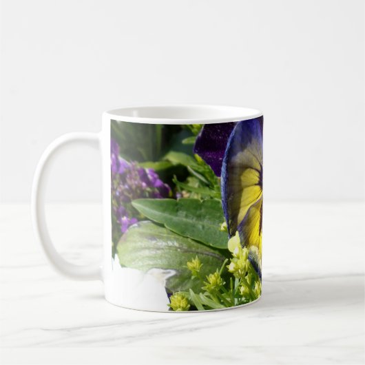 STIEFMIUTTERCHEN! KAFFEETASSE (Links)