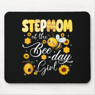 Stiefmutter des Bee-Day-Mädchens Lustiger Bienen-G Mousepad
