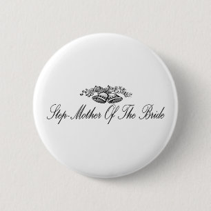 Stiefmutter des Braut-Knopfes Button