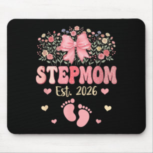Stiefmutter Est 2026 Blumen Muttertag Erwartet Mousepad
