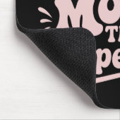 Stiefmutter-Geschenk Die Mutter, Die Eingesprungen Mousepad (Ecke)