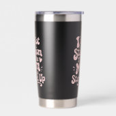 Stiefmutter-Geschenk Die Mutter, Die Eingesprungen Thermobecher (Links)