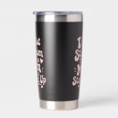 Stiefmutter-Geschenk Die Mutter, Die Eingesprungen Thermobecher (Rechts)