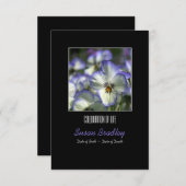 Stiefmütterchen 2 Feierlichkeiten zum Gedenken an Einladung (Vorne/Hinten)