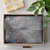 Stiefmütterchen auf 2 DBL Seidenpapier (Geschenk)