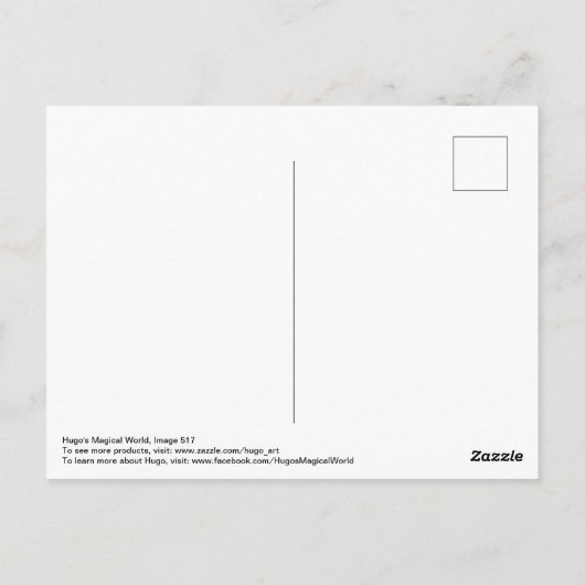 Stiefmütterchen auf grüner Postkarte (Rückseite)