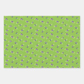 Stiefmütterchen, Blaubeeren und Gartensteine Geschenkpapier Set (Vorderseite 3)