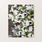 Stiefmütterchen Blumen Puzzle (Vertikal)