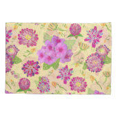 Stiefmütterchen Blumenkoffer Single Standard Pillo Kissenbezug (Rückseite)