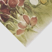 Stiefmütterchen Blumenwasser-Farbtöne Seidenpapier (Detail)