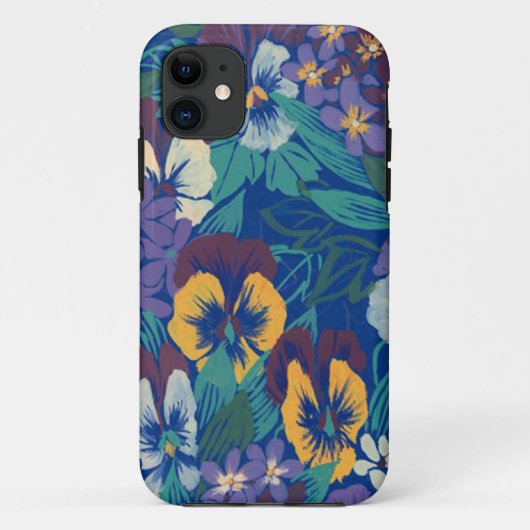 Stiefmütterchen Case-Mate iPhone Hülle (Rückseite)