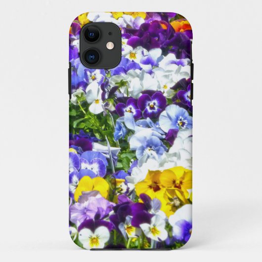 Stiefmütterchen Case-Mate iPhone Hülle (Rückseite)