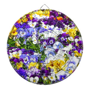 Stiefmütterchen Dartscheibe