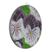 Stiefmütterchen Dartscheibe (Vorderseite Links)