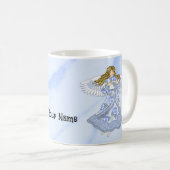 Stiefmütterchen Engel Kaffeetasse (VorderseiteRechts)