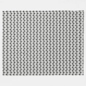 Stiefmütterchen Fleecedecke (Vorderseite (Horizontal))