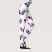 Stiefmütterchen Fünf Blume Muster Legierung Leggings (Rechts)