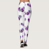 Stiefmütterchen Fünf Blume Muster Legierung Leggings (Rückseite)