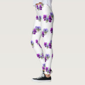 Stiefmütterchen Fünf Blume Muster Legierung Leggings (Links)