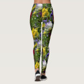 Stiefmütterchen für immer... leggings (Rückseite)