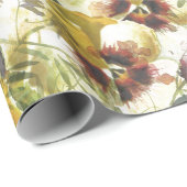 Stiefmütterchen-Garten-Decoupage/Geschenkpapier Geschenkpapier (Rolleneckpunkt)